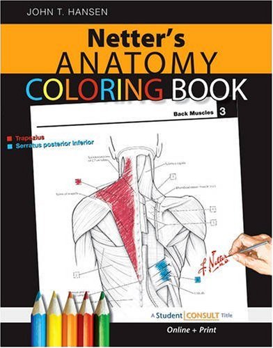 Netter's Anatomy Coloring Book Netter's Anatomy Coloring Book