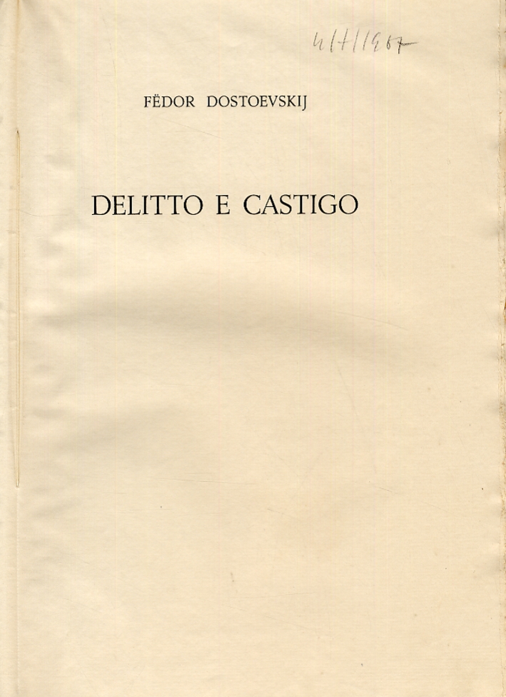 Delitto e Castigo Delitto e Castigo