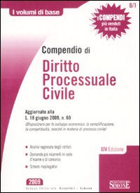 Compendio di diritto processuale civile Compendio di diritto processuale civile