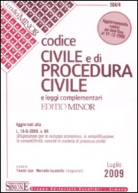 Codice civile e di procedura civile. Leggi complementari. Ediz. minor Codice civile e di procedura civile. Leggi complementari. Ediz. minor