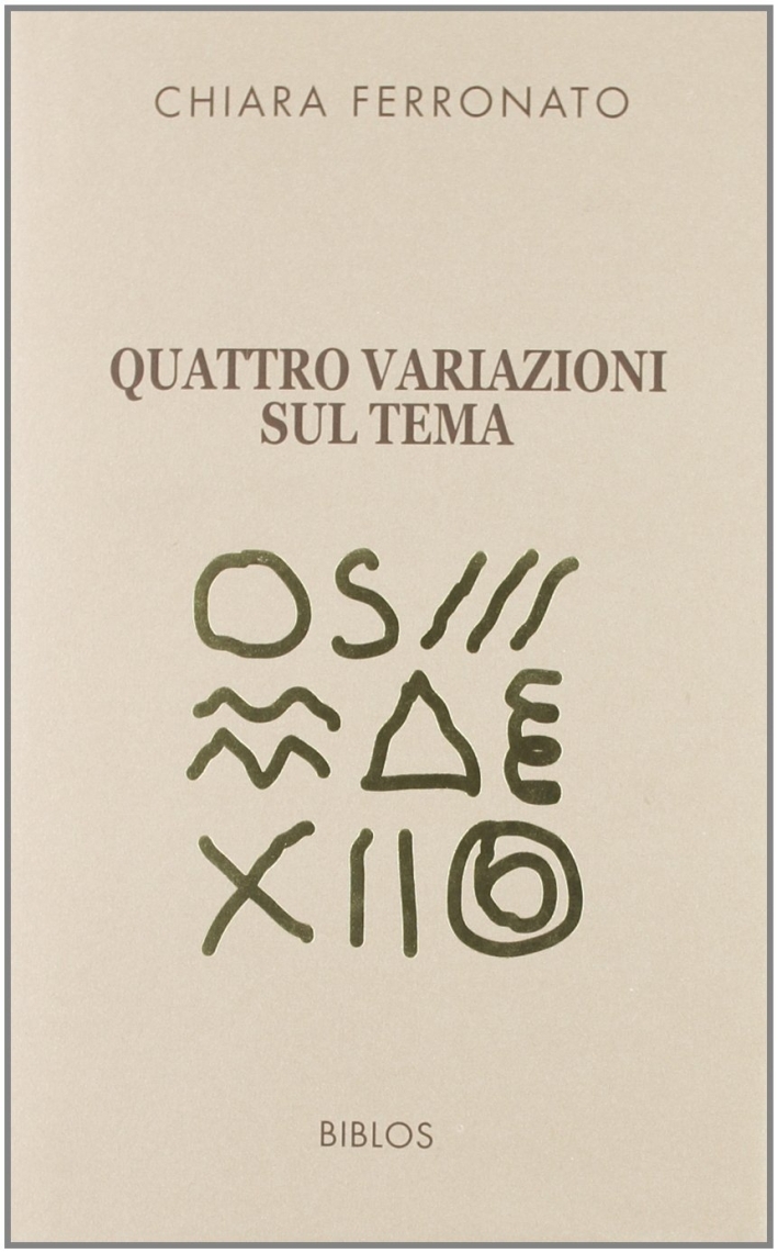 Quattro variazioni sul tema Quattro variazioni sul tema
