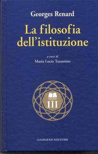 La filosofia dell'istituzione
