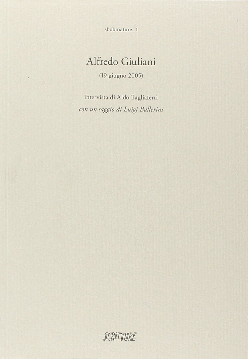 Alfredo Giuliani (19 giugno 2005) Alfredo Giuliani (19 giugno 2005)