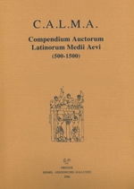 C.a.l.m.a. Compendium Auctorum Latinorum Medii Aevi. Vol. 3/1: Dominicus de Pantaloenibus de Florintia Magister C.a.l.m.a. Compendium Auctorum Latinorum Medii Aevi. Vol. 3/1: Dominicus de Pantaloenibus de Florintia Magister