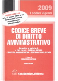 Codice Breve di Diritto Amministrativo Codice Breve di Diritto Amministrativo