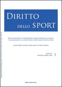 Diritto dello sport (2009). Vol. 1 Diritto dello sport (2009). Vol. 1