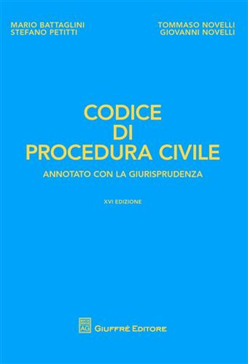 Codice di procedura civile Codice di procedura civile