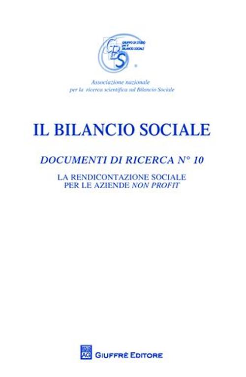 Il bilancio sociale Il bilancio sociale