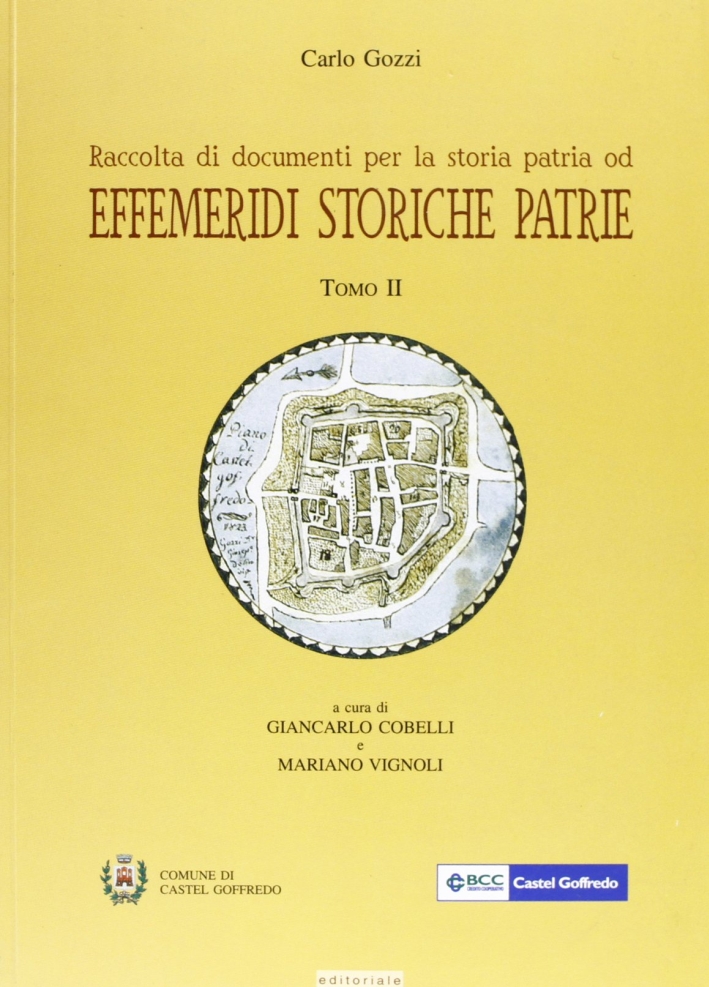 Effemeridi storiche patrie. Vol. 2