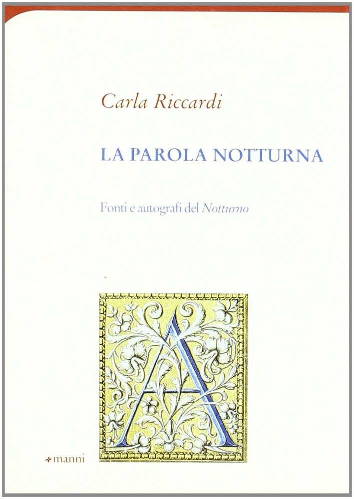 La parola notturna La parola notturna