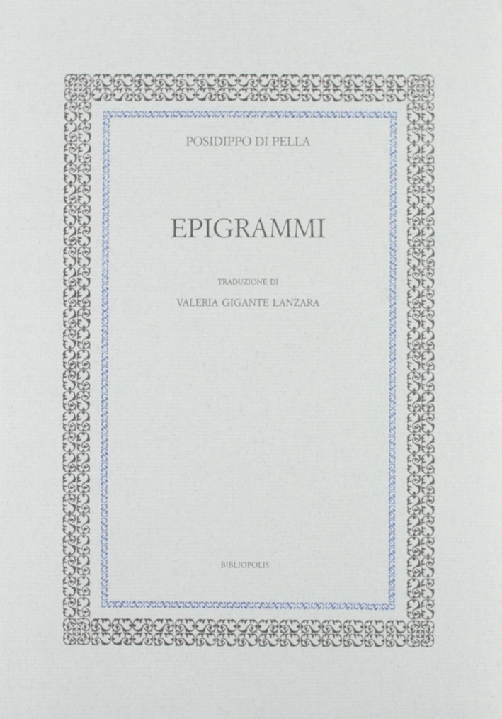 Epigrammi Epigrammi