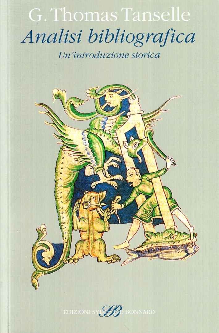 Analisi bibliografica. Un'introduzione storica Analisi bibliografica. Un'introduzione storica