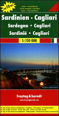 Sardegna, Cagliari 1:150.000. Carta stradale e turistica. Ediz. multilingue Sardegna, Cagliari 1:150.000. Carta stradale e turistica. Ediz. multilingue