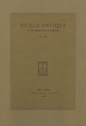Sicilia antiqua. An International Journal of Archaeology. 5. 2008. [Edizione rilegata]