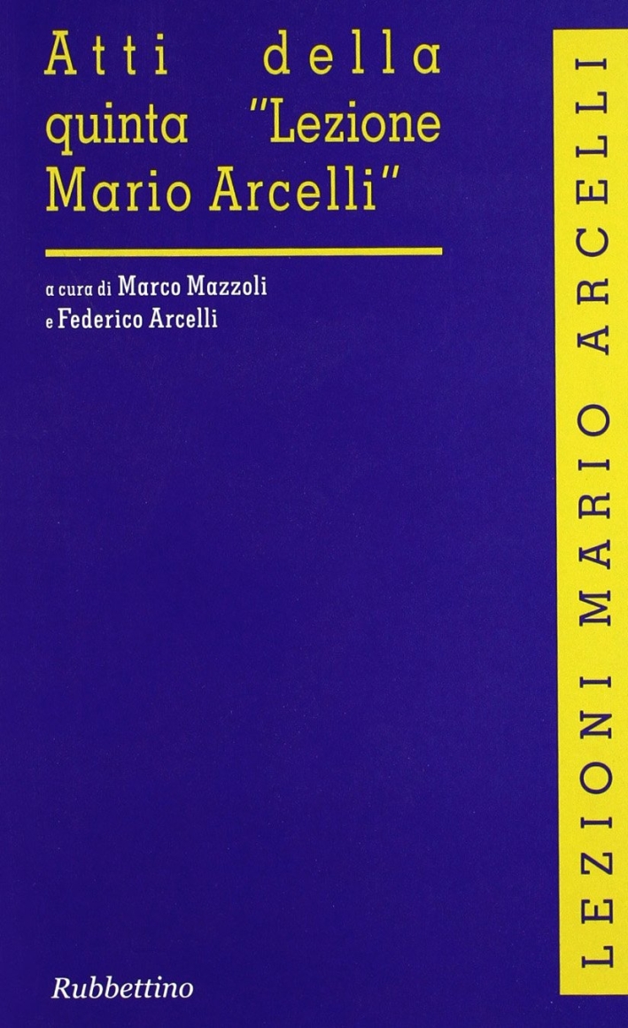 Atti della quinta Atti della quinta