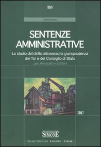 Sentenze civili 2007-Sentenze penali 2007-Sentenze amministrative 2007 Sentenze civili 2007-Sentenze penali 2007-Sentenze amministrative 2007