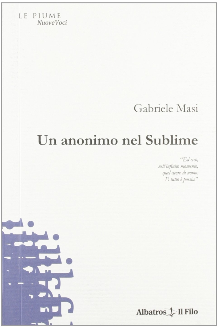 Un anonimo nel sublime Un anonimo nel sublime