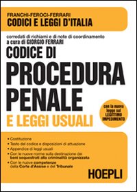 Codice di procedura penale 2010 Codice di procedura penale 2010