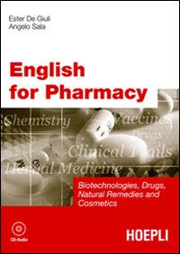 English for Pharmacy. Con CD Audio English for Pharmacy. Con CD Audio