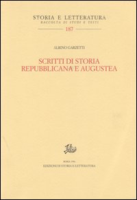 Scritti di storia repubblicana e augustea Scritti di storia repubblicana e augustea
