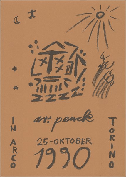 A. R. Penck. Opere recenti A. R. Penck. Opere recenti