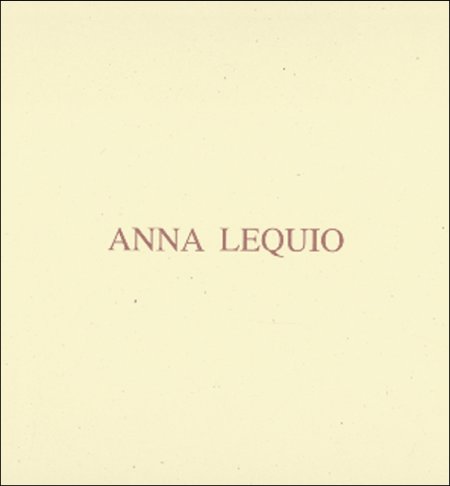 Anna Lequio. Acquerelli Anna Lequio. Acquerelli
