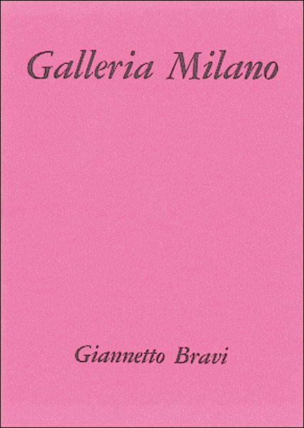 Giannetto Bravi Giannetto Bravi