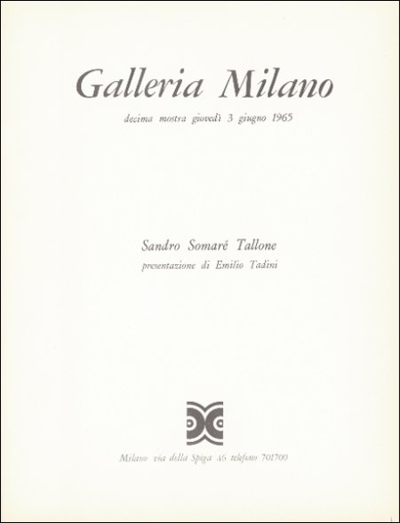 Sandro Somaré Tallone Sandro Somaré Tallone