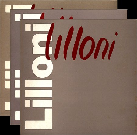 Lilloni. Catalogo Generale delle opere. Tre volumi Lilloni. Catalogo Generale delle opere. Tre volumi