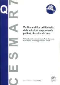 Verifica Analitica dell'Idoneità delle Soluzioni Acquose nella Pulitura di Sculture in Cera
