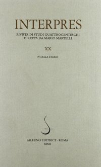 Interpres. Rivista di studi quattrocenteschi (2001)
