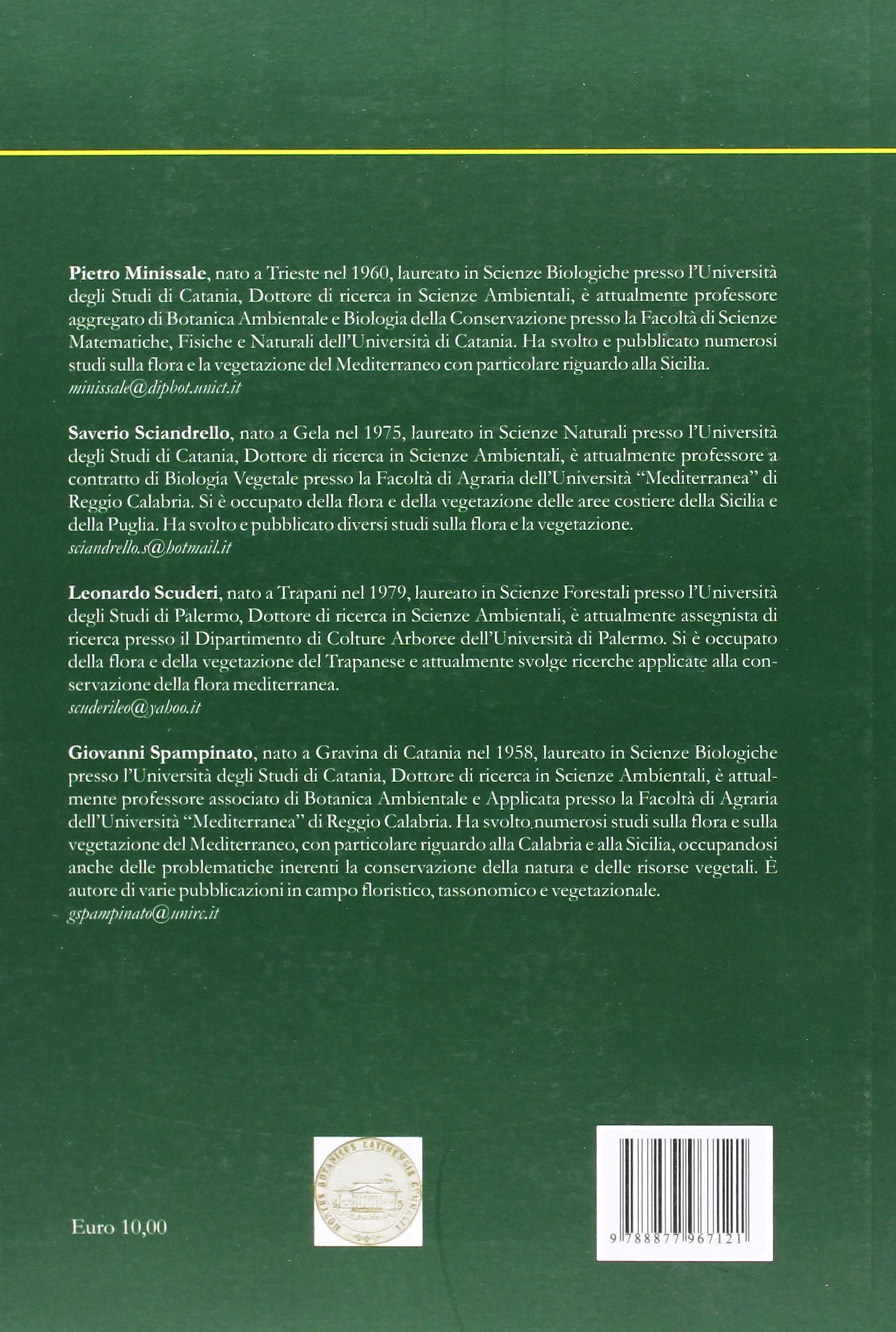 Gli ambienti costieri della Sicilia meridionale Gli ambienti costieri della Sicilia meridionale