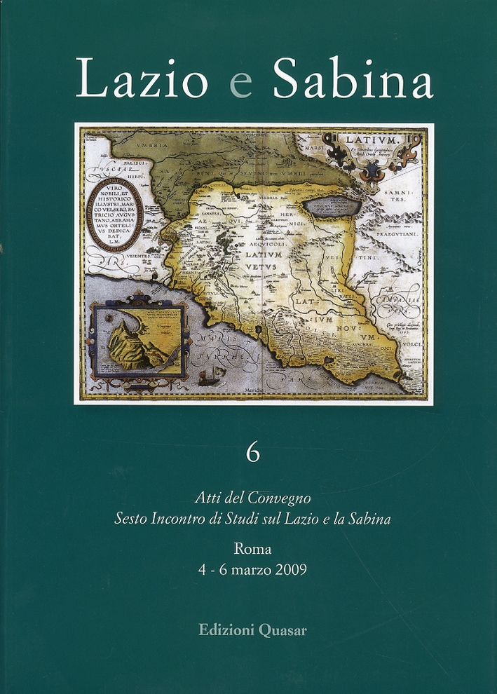 Lazio e Sabina. Vol. 6 Lazio e Sabina. Vol. 6