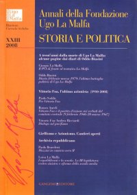 Annali della Fondazione Ugo La Malfa. Vol. 23
