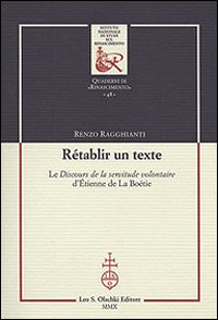 Rétablir un texte. Le Rétablir un texte. Le