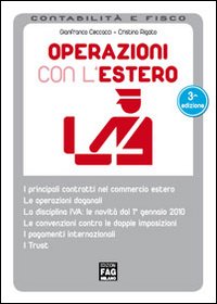 Operazioni con l'estero Operazioni con l'estero