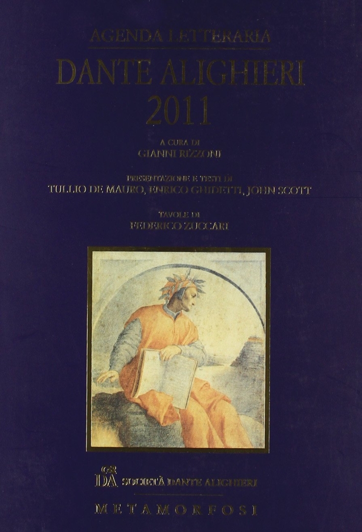 Agenda letteraria Dante Alighieri 2011 Agenda letteraria Dante Alighieri 2011