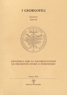 Genomica per la valorizzazione di frumento duro e pomodoro Genomica per la valorizzazione di frumento duro e pomodoro