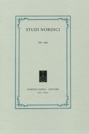 Studi nordici. XVI. 2009. Studi nordici. XVI. 2009.