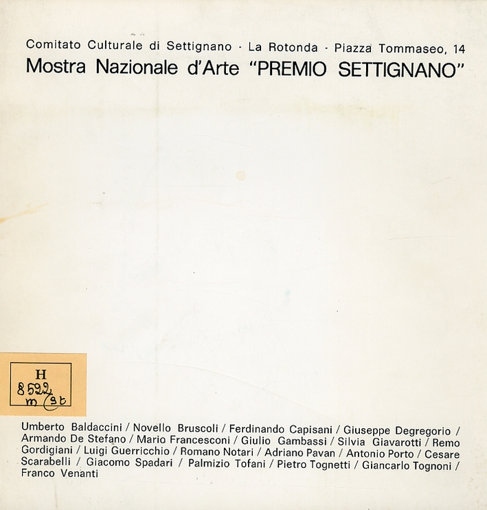 Mostra Nazionale d'Arte Mostra Nazionale d'Arte