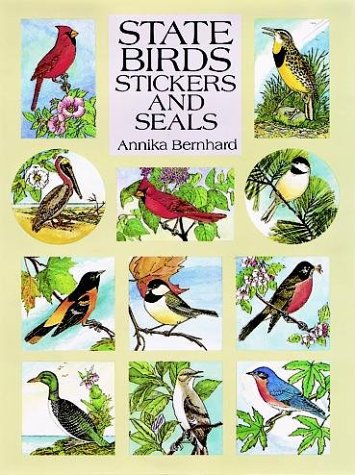 State Birds Stickers and Seals State Birds Stickers and Seals