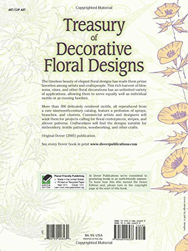 Treasury of Decorative Floral Designs Treasury of Decorative Floral Designs