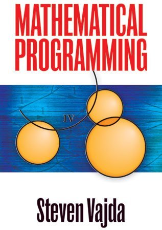 Mathematical Programming Mathematical Programming