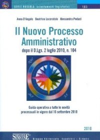 Il nuovo processo amministrativo