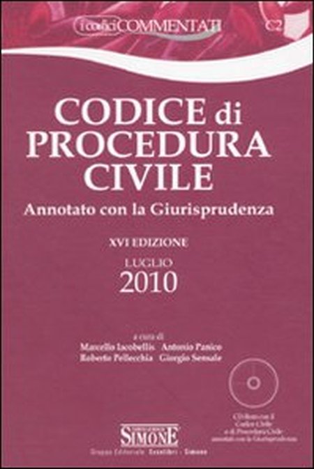 Codice di procedura civile. Annotato con la giurisprudenza. Con CD-ROM Codice di procedura civile. Annotato con la giurisprudenza. Con CD-ROM