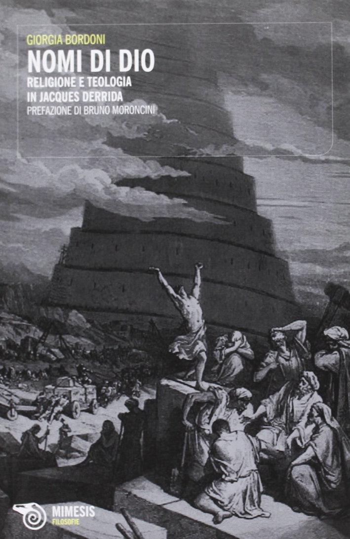 Nomi di Dio. Per una riflessione su fenomenologia e teologia negativa in Jacques Derrida Nomi di Dio. Per una riflessione su fenomenologia e teologia negativa in Jacques Derrida