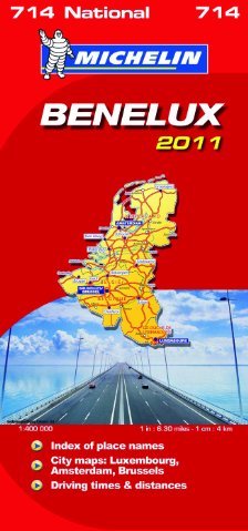 Benelux National Map 2011 Benelux National Map 2011