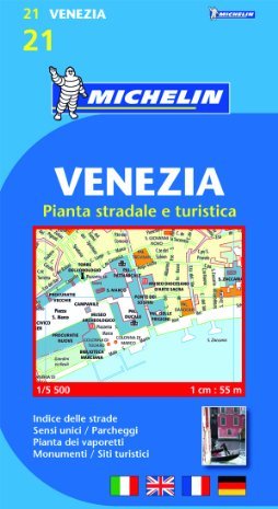 Venezia. Pianta stradale e turistica. 1:5.500. Ediz. multilingue Venezia. Pianta stradale e turistica. 1:5.500. Ediz. multilingue