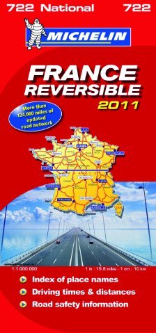 France Reversible National Map 2011 France Reversible National Map 2011