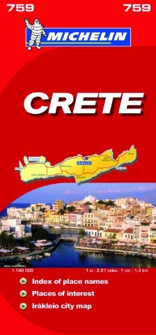 Crete National Map Crete National Map